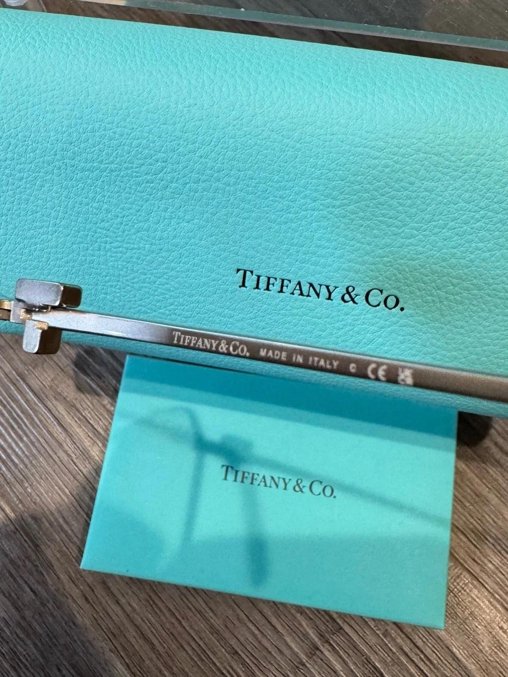 Tiffany & Co T Logo Aviator Eyeglasses TF1169